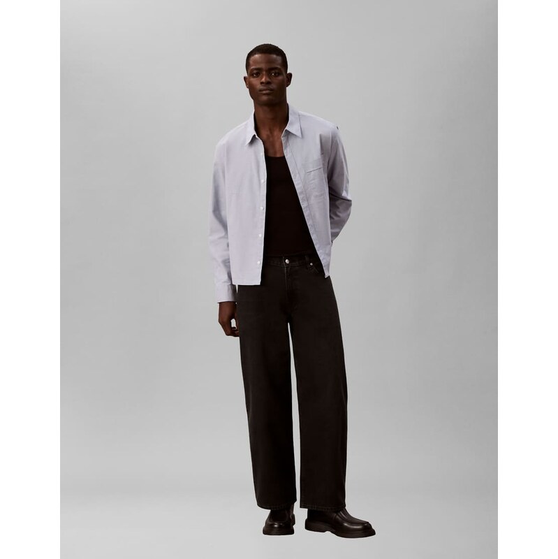 Calvin Klein Jeans barrel jeans in black