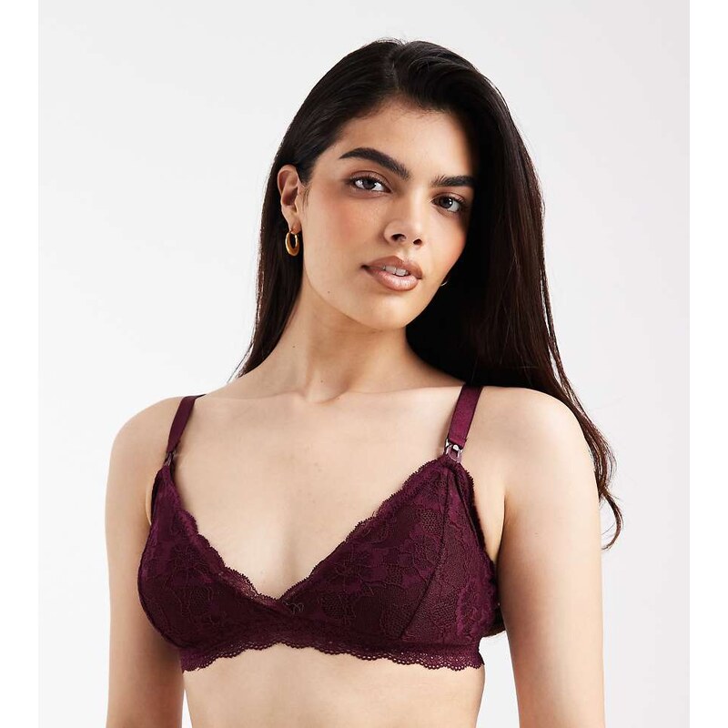 Mama.licious Mamalicious Maternity soft lace nursing bralette