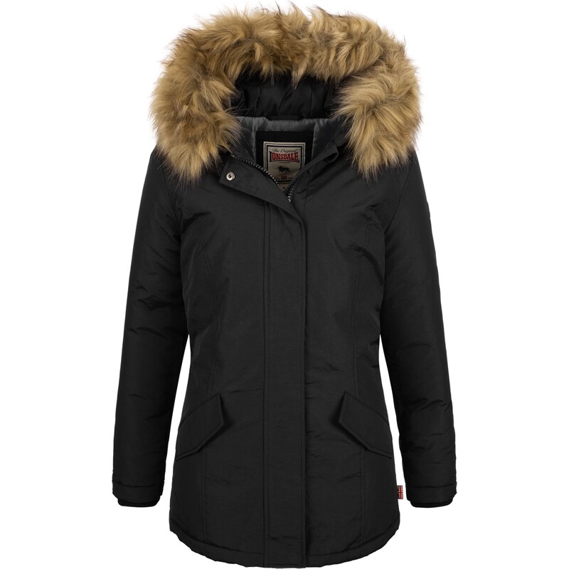 LONSDALE Zimní parka Kimmeridge černá