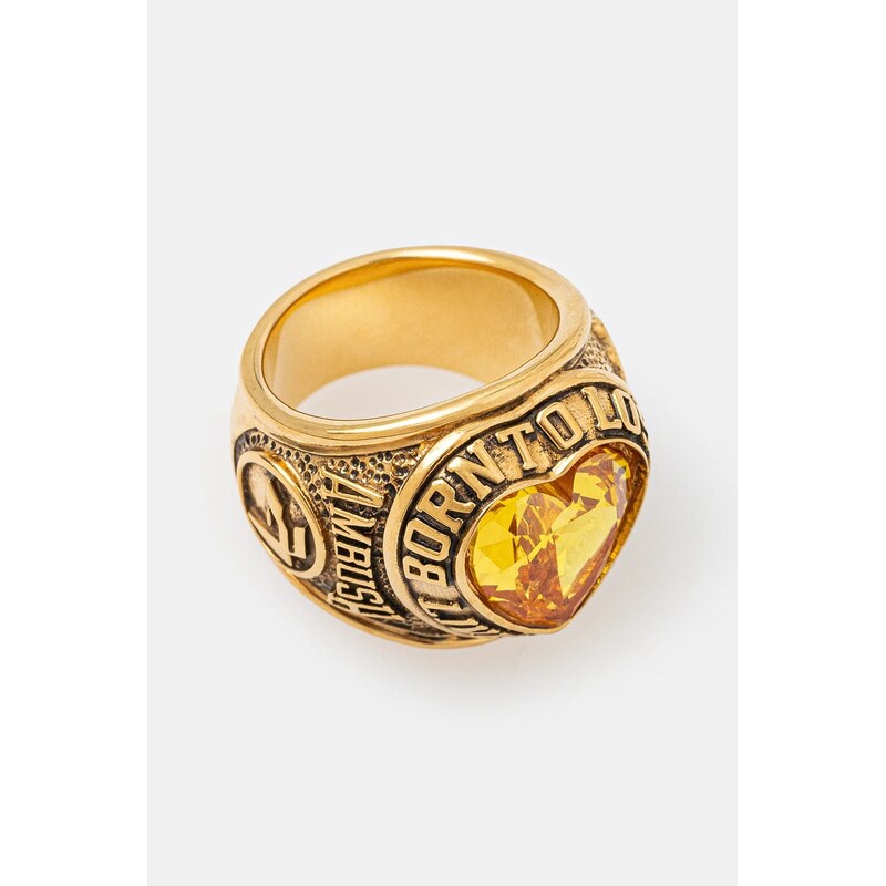 Ambush Stříbrný prsten AMBUSH Heart Class Ring