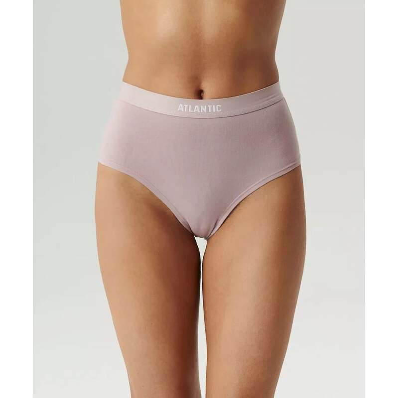 Dámské kalhotky 3PACK Maxi Sport 3CLP-009 Černá/šedá/pudr růžová - 111195711
