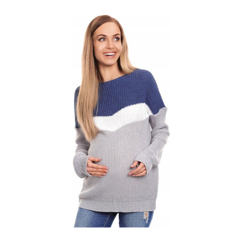 Dámský těhotenský svetr 40023 - Peekaboo 111195808