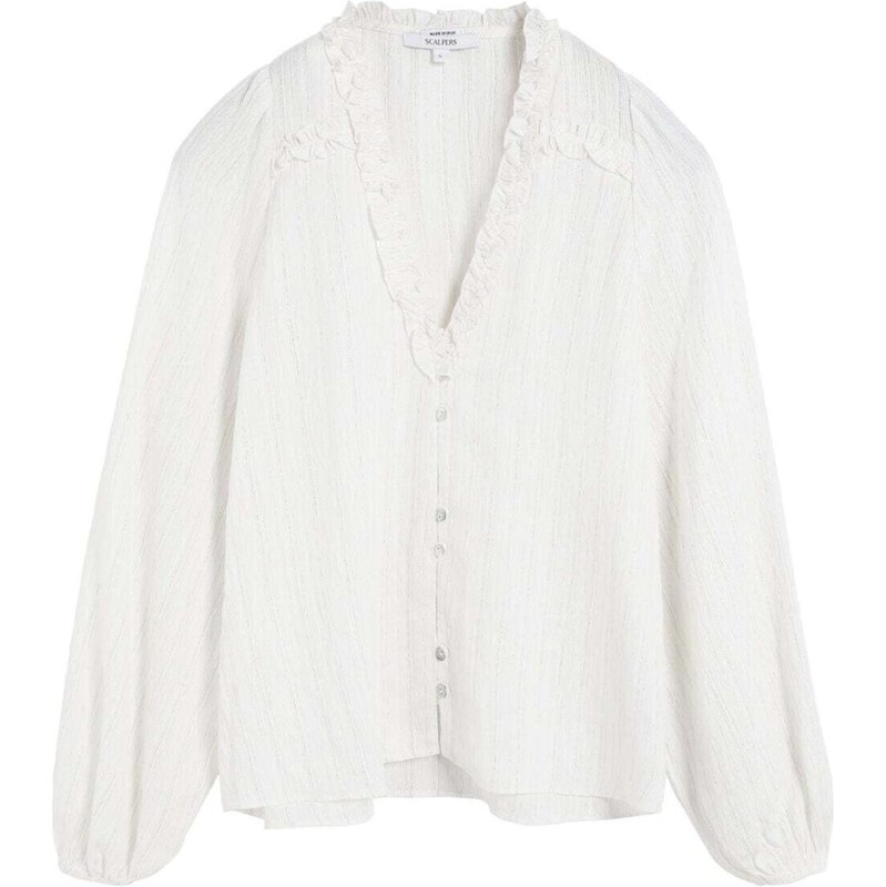 Scalpers Halenka Lurex offwhite