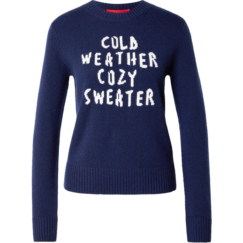 MAX&Co. Svetr FONTANA námořnická modř / bílá 111201188