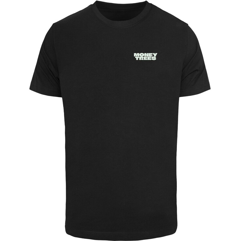 Mister Tee Tričko Money Trees světle zelená / černá / bílá