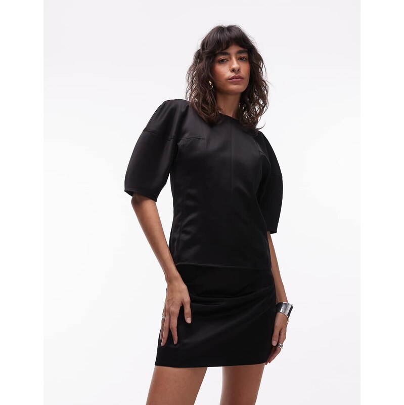 & Other Stories co-ord mini skirt in black 111201841