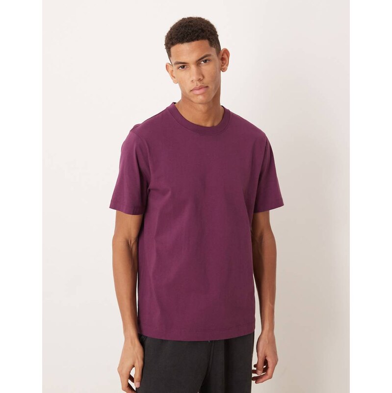 Abercrombie & Fitch classic purple tee-Blue 111201877