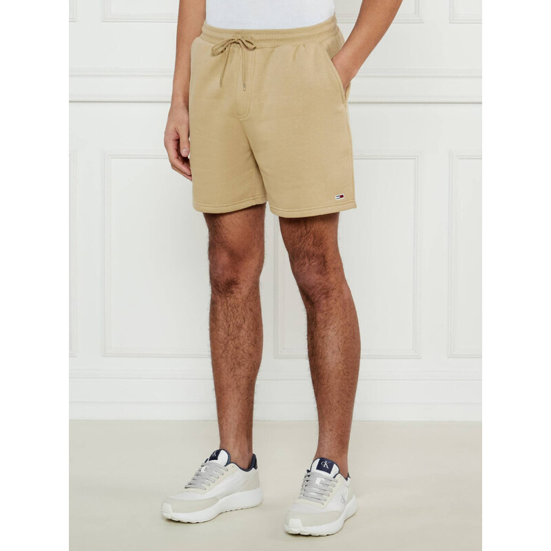 Tommy Jeans pánské béžové šortky