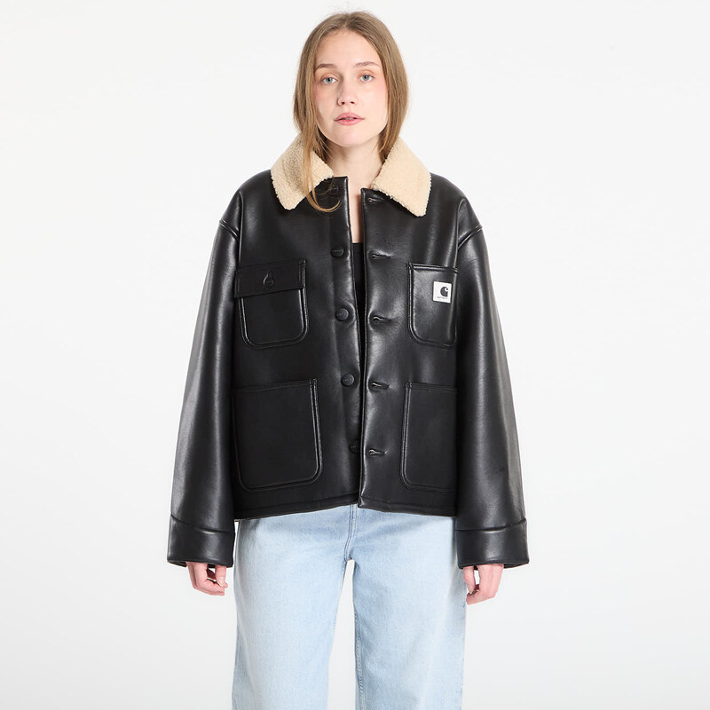 Bunda Carhartt WIP W Shepton OG Michigan Coat Black/ Natural S