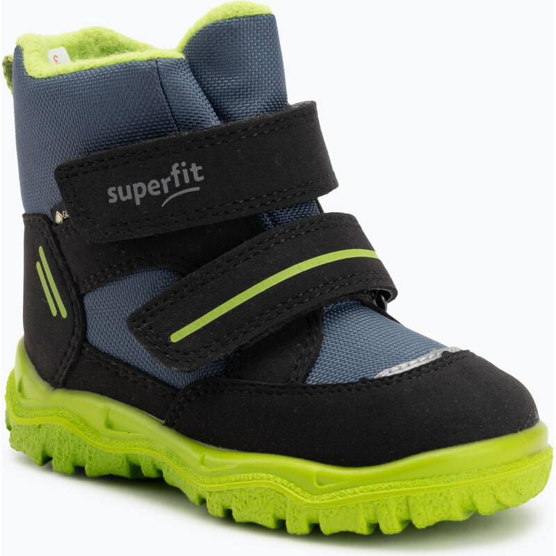 Dětské boty Superfit Husky 1 black/light green
