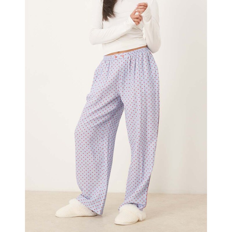 Free People be mine pull on trouser in blue 111220704