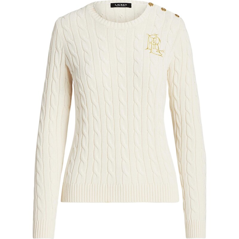 Lauren Ralph Lauren Svetr krémová / zlatá