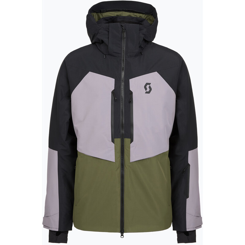 Pánská lyžařská bunda SCOTT Ultimate Dryo black/evening grey