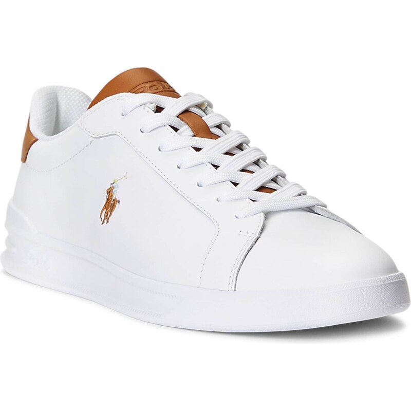 Polo Ralph Lauren Tenisky hnědá / bílá