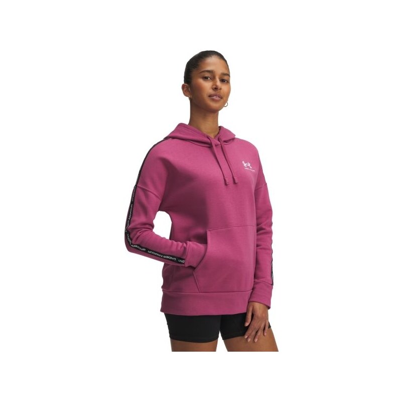 Under Armour ICON FLEECE TAPED Dámská mikina s kapucí