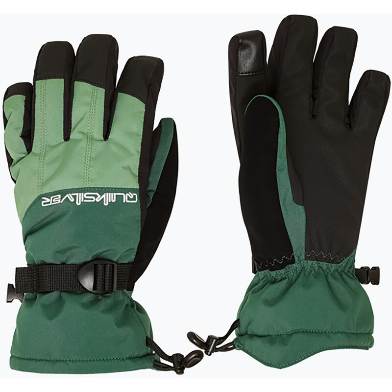 Dětské snowboardové rukavice Quiksilver Mission trekking green