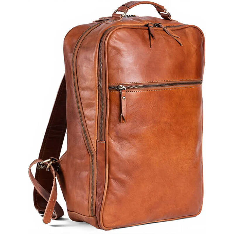 Glara leather Kožený business batoh - Pure Authority 111230085