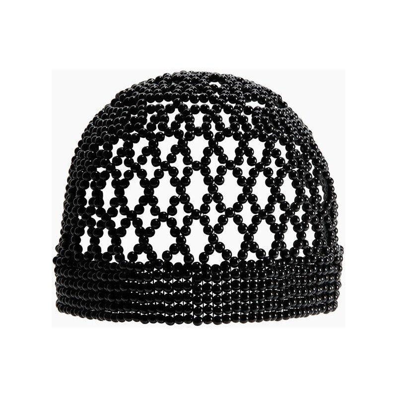 H&M - Korálkový klobouček - černá 111216863