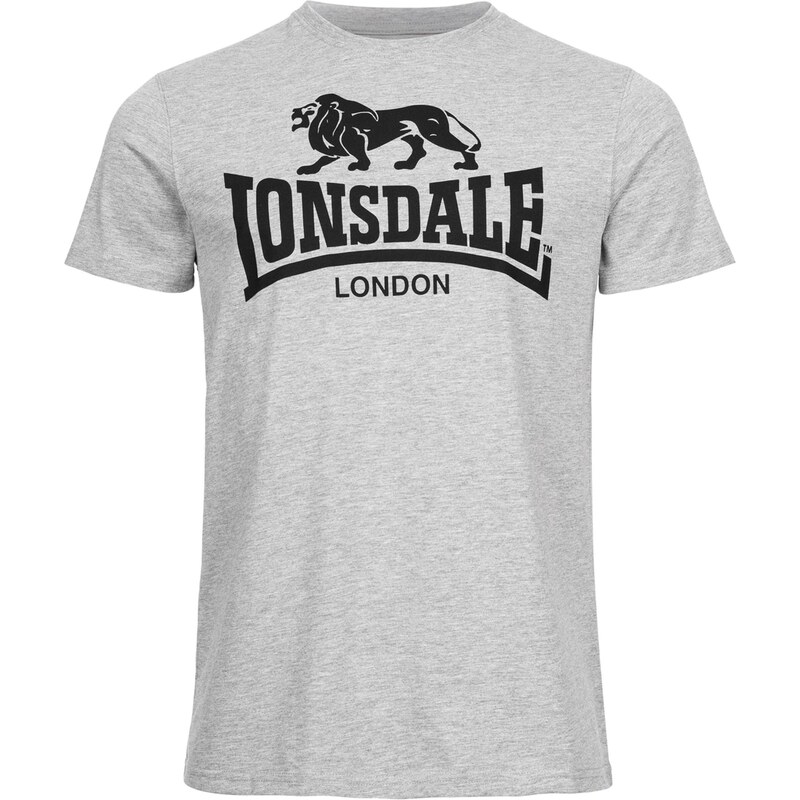 LONSDALE Tričko šedá / černá