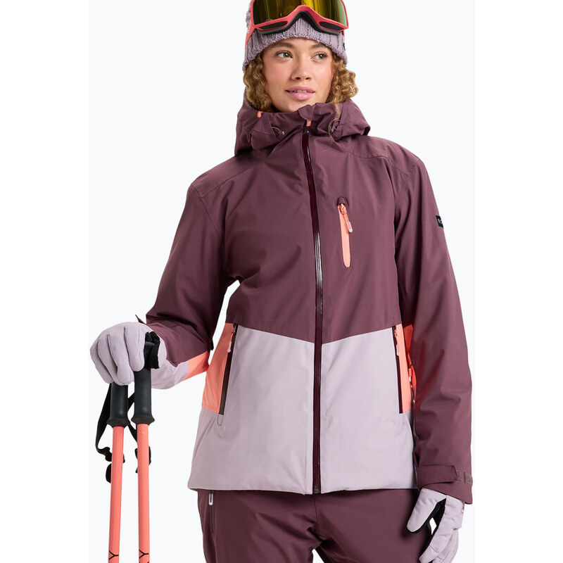 Dámská snowboardová bunda ROXY Stormdash huckleberry