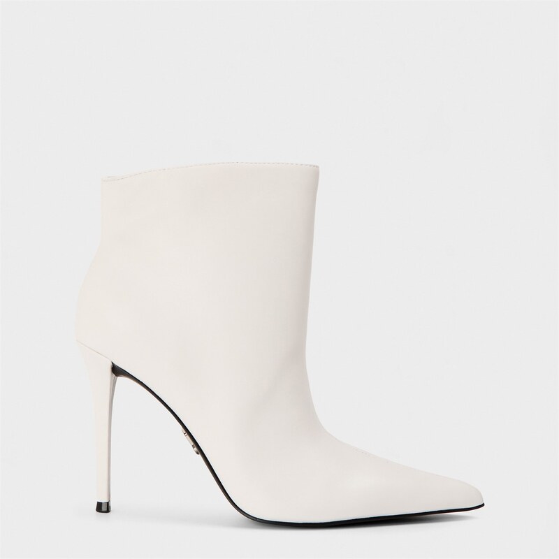 Kozačky Steve Madden White Lthr 513584 111228580
