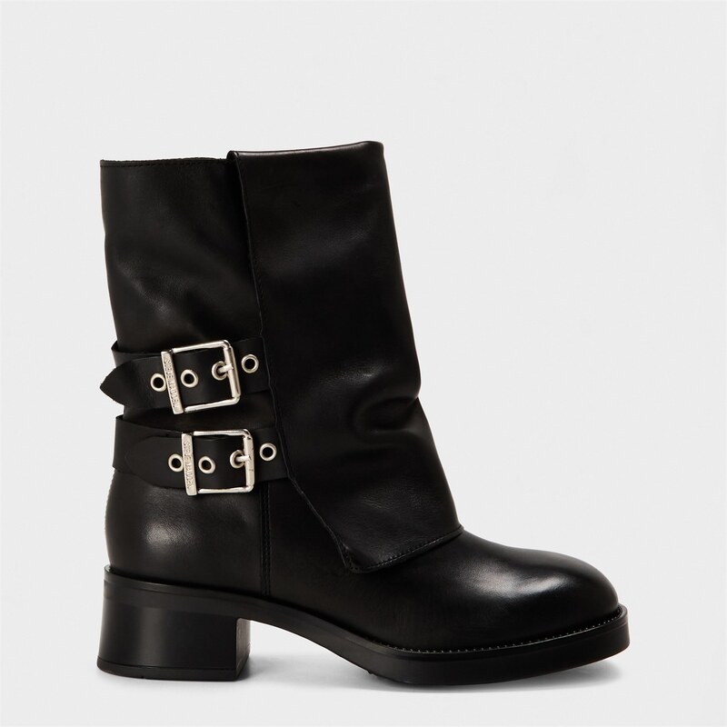 Kozačky Steve Madden Black Lthr 1464582 111228585