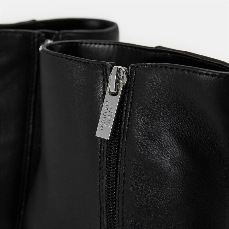 Kozačky Steve Madden Black Lthr 4411532