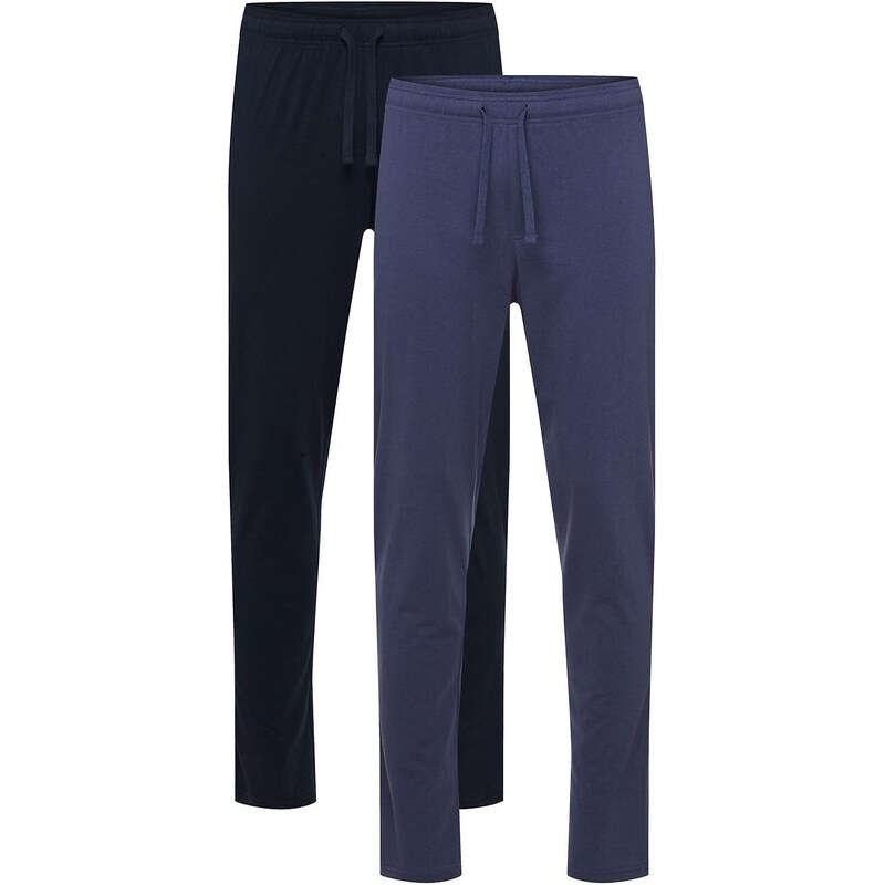 Pánské pyžamové kalhoty 2PACK Mode 43030-59X Tmavě modrá s