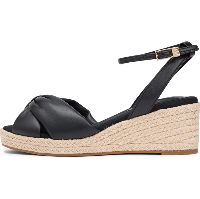 TOMMY HILFIGER Páskové sandály černá 111233247