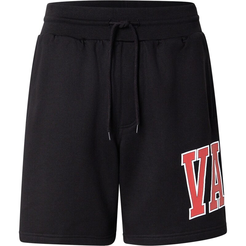 VANS Kalhoty Inter červená / černá / bílá