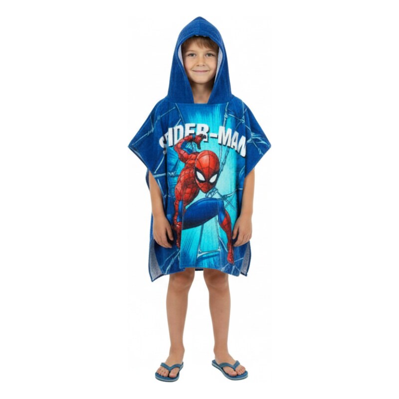 Setino Chlapecké pončo Spiderman 23SPI-PO12
