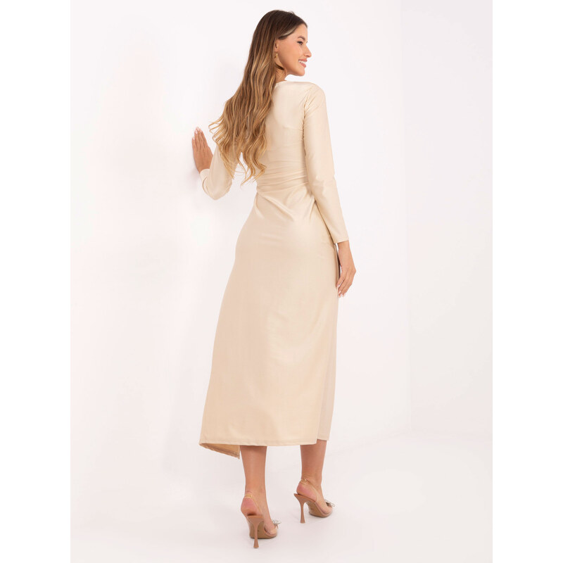 Italy Moda Dress-IT-SK-21609.83-light beige