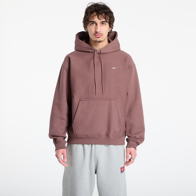 Mikina Nike Solo Swoosh Mens Pullover Hoodie Tattoo/ White S