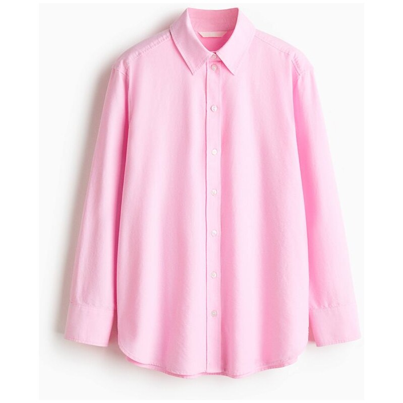 H&M - Košile oxford - růžová 111250677