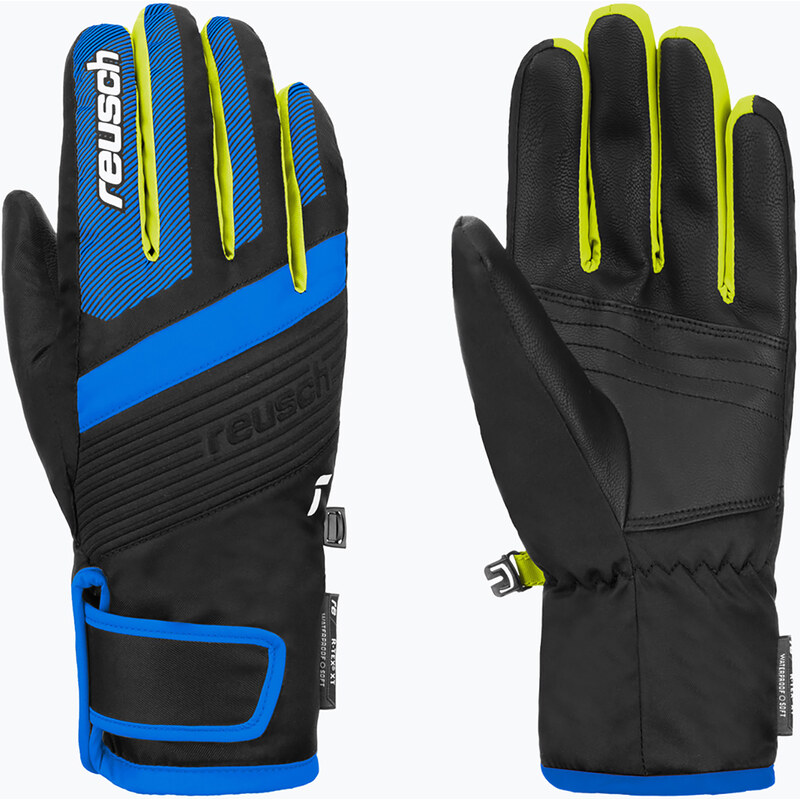 Dětské lyžařské rukavice Reusch Duke R-Tex XT black/brilliant