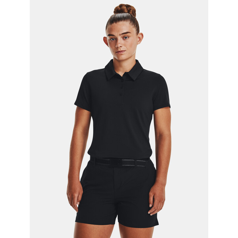 Under Armour Tričko UA Playoff SS Polo -BLK - Dámské 80404919