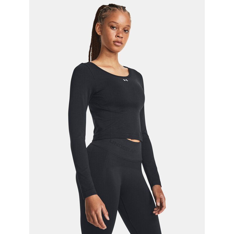Under Armour Tričko UA Train Seamless LS-BLK - Dámské