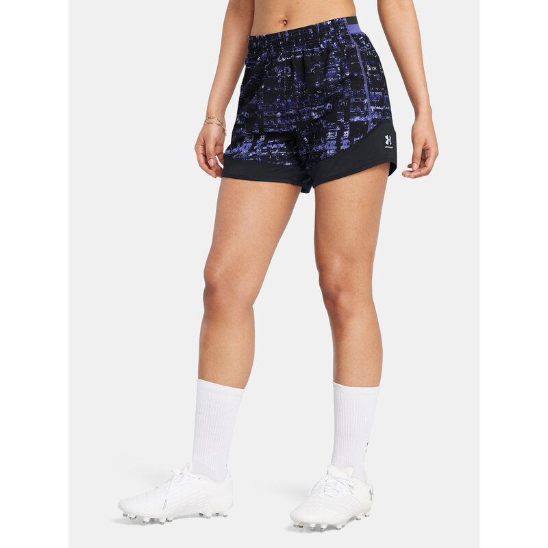 Under Armour Kraťasy UA Ws Ch. Pro Shorts PRNT-PPL - Dámské