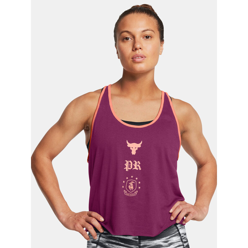 Under Armour Tílko Pjt Rck Tank BOH-PPL - Dámské 107093431