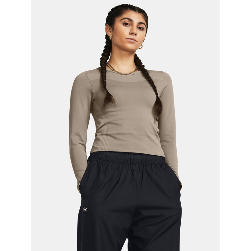 Under Armour Tričko Vanish Elite Seamless LS-BRN - Dámské 90402017