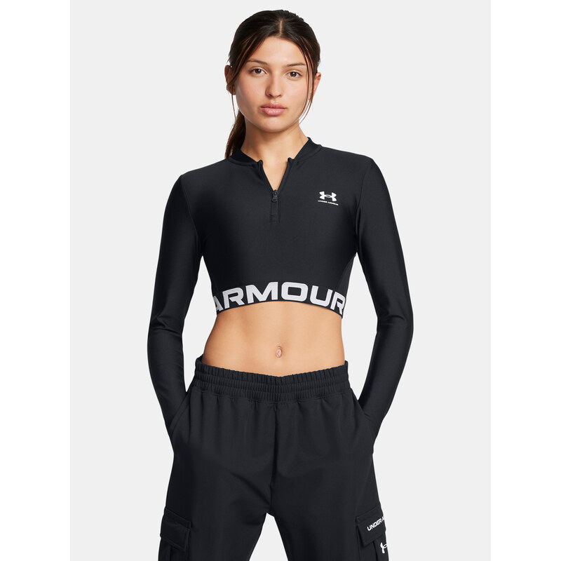 Under Armour Dámské tričko HeatGear Rib 1/4 Zip LS - Dámské 99789002