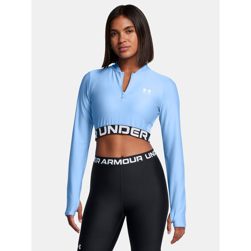 Under Armour Dámské tričko HeatGear Rib 1/4 Zip LS - Dámské 99789146