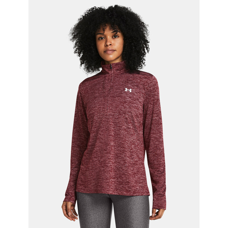 Under Armour Dámské tričko Tech 1/2 Zip- Twist - Dámské 102420432