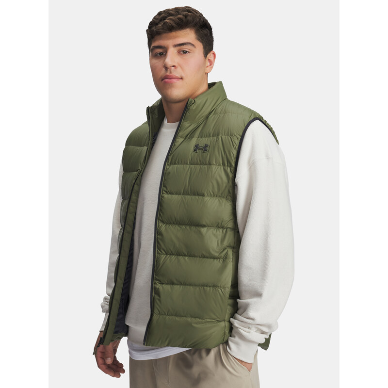 Pánská vesta Under Armour LEGEND DOWN VEST-GRN - Pánské