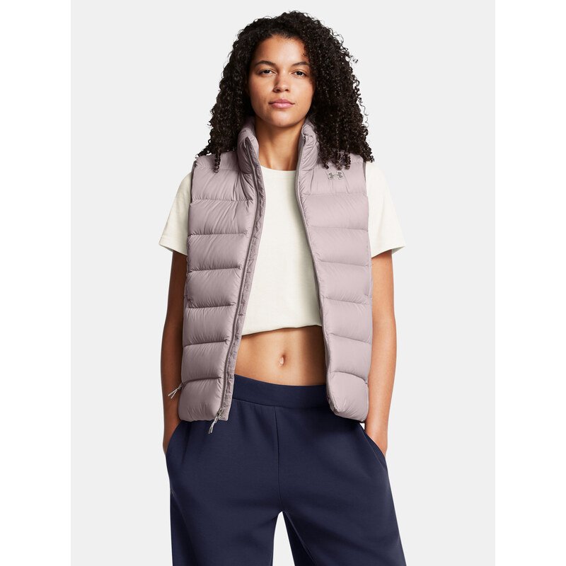 Dámská vesta Under Armour LEGEND DOWN VEST-GRY - Dámské