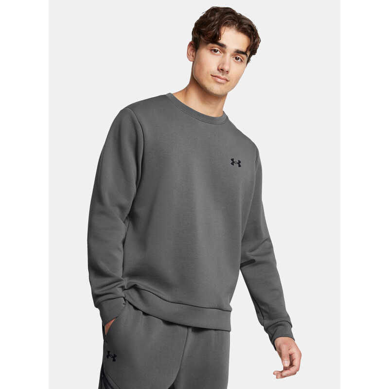 Pánská mMikina Under Armour UA Unstoppable Flc Crew EU-GRY -