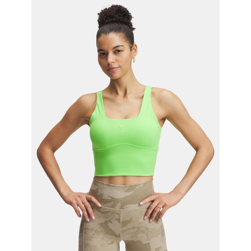 Dámské tílko Under Armour Pjt Rck Fitted Bra Tank - Dámské