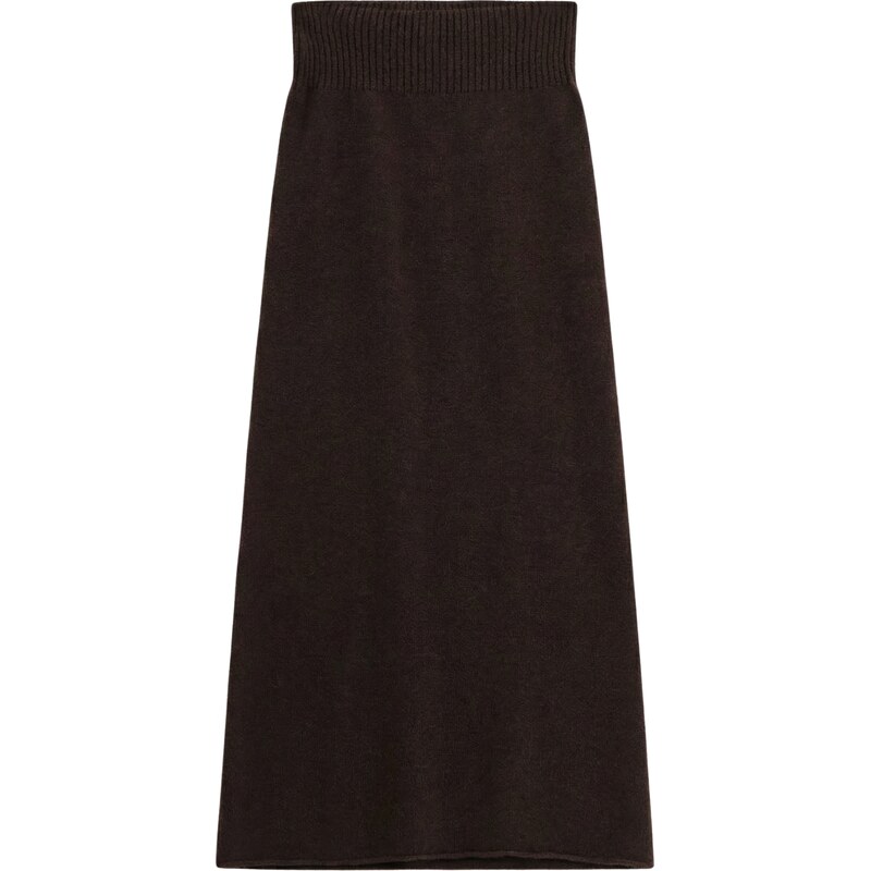 IMPERIAL High Waist Brown sukně