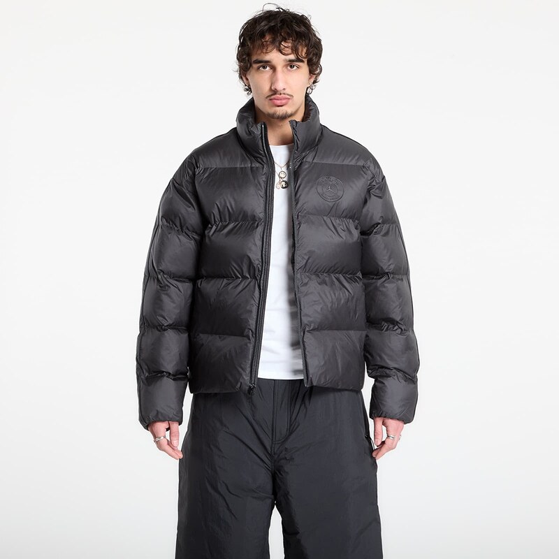 Bunda Jordan Paris Saint-Germain Mens Puffer Jacket Anthracite/