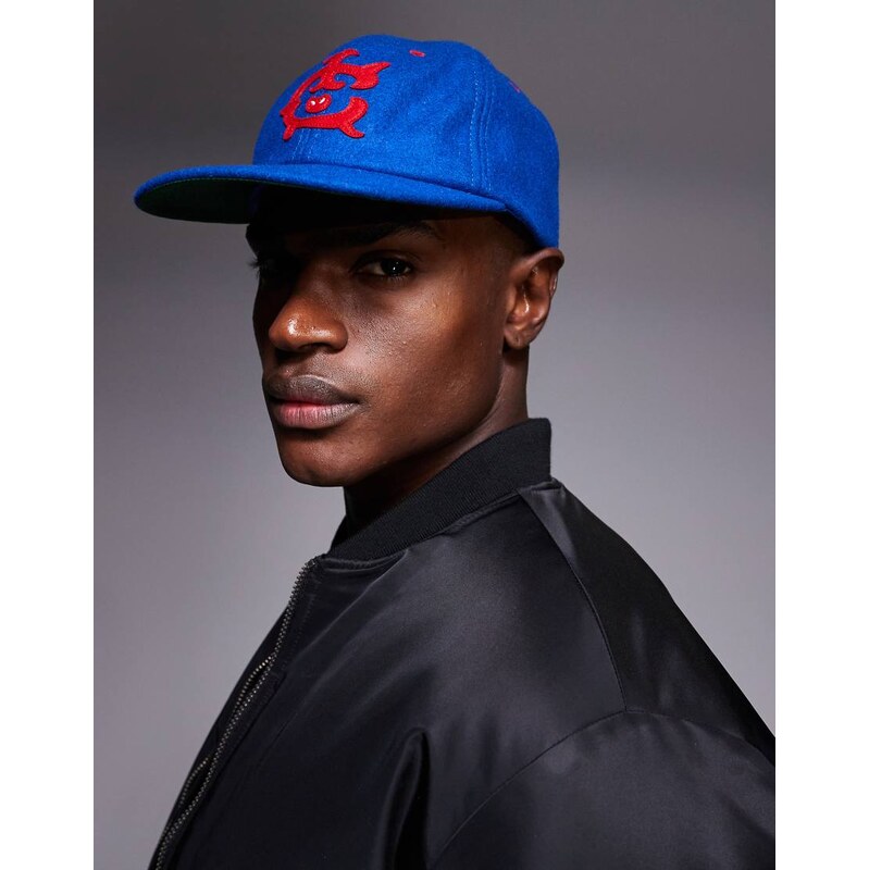 ICECREAM team IC six panel baseball cap in blue